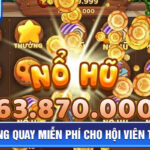 Tặng vòng quay miễn phí cho hội viên tham gia