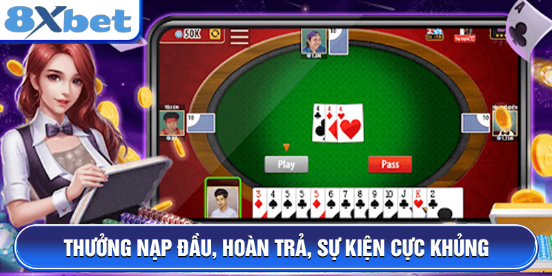 Thưởng nạp đầu, hoàn trả, sự kiện cực khủng