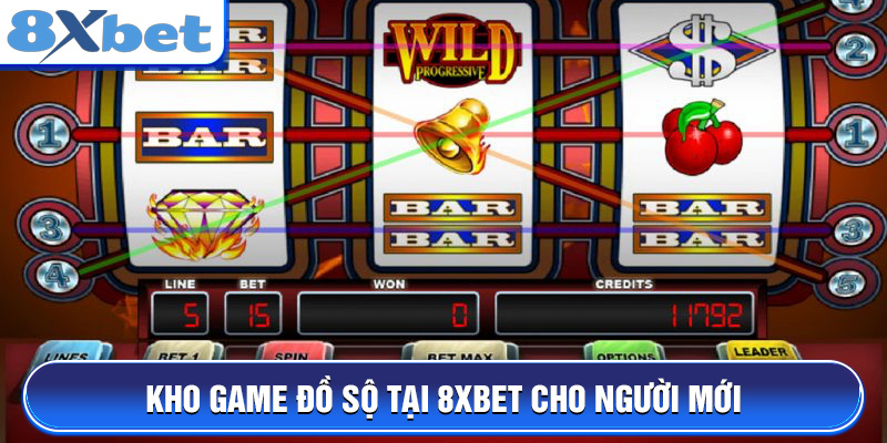 Kho game đồ sộ tại 8XBET cho người mới